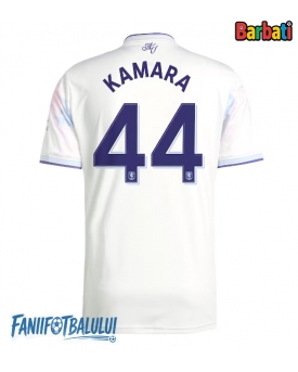 Aston Villa Boubacar Kamara #44 Tricou Fotbal Replică 2025-26 Barbati Treilea